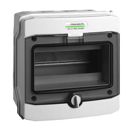 NOARK Rozdzielnica N/T 1x8 hermetyczna IP65 N+PE PHS 8T 101493