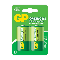 GP Bateria GreenCell R20 rozmiar D 1.5V 2szt.