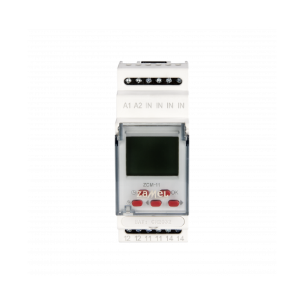ZAMEL Programator czasowy 1 kanałowy, tygodniowy 230V AC ZCM-11