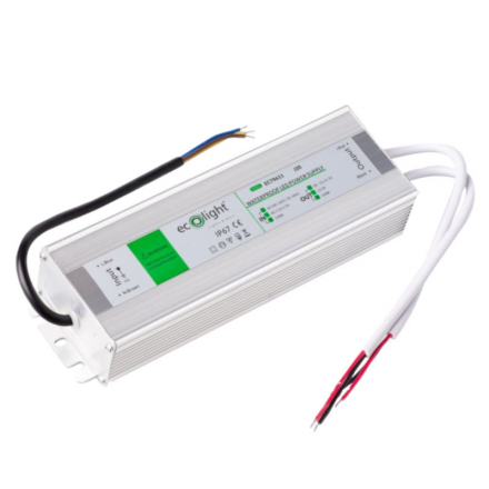 ECOLIGHT Zasilacz hermetyczny IP67 12,5A/150W 12V LED CCTV RTV
