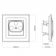 KARLIK DECO 12DGSN Gn. RTV-SAT-SAT czarny