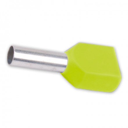 Tulejka kablowa izolacyjna podwójna 2x6 mm² opak. 100 sztuk