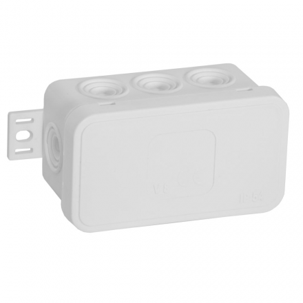 Viplast V8 Puszka natynkowa 80x45x41 IP54 biała 038-01