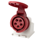 FAMATEL Gniazdo stałe 16A 5P IP44 400V / 23395