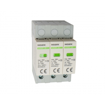NOARK Ogranicznik przepięć FV 3P 1000V DC (N) Ex9UEP 20 112906