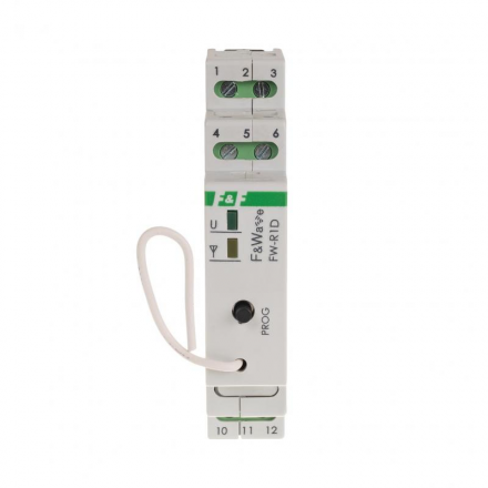 F&F Radiowy przekaźnik bistabilny na szynę FW-R1D-P