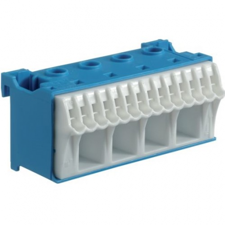 HAGER Blok samozacisków QuickConnect 4x16+14x4mm2 75mm KN18N
