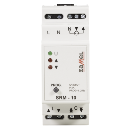 ZAMEL EXTA SRM-10 Sterownik rolet na szynę, programowanie