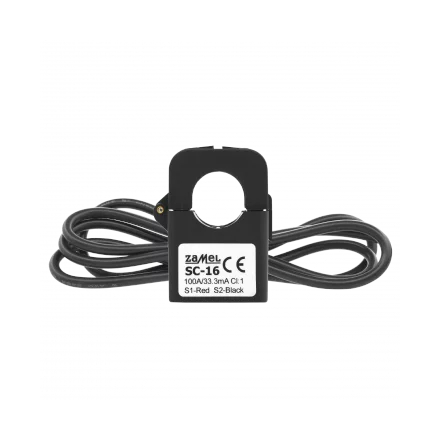 ZAMEL SUPLA SC-16 Przekładnik prądowy 100A do MEW