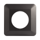 ZAMEL Osłona ścienna wyłącznika/gniazda grafit OSX-910-GRF
