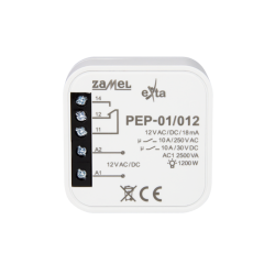 ZAMEL EXTA Przekaźnik elektromagnetyczny dopuszkowy 12V PEP-01/012