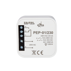 ZAMEL EXTA Przekaźnik elektromagnetyczny dopuszkowy 240V PEP-01/230