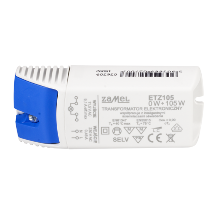 ZAMEL LEDIX Transformator halog. 230/11,5V 0-105W ETZ105