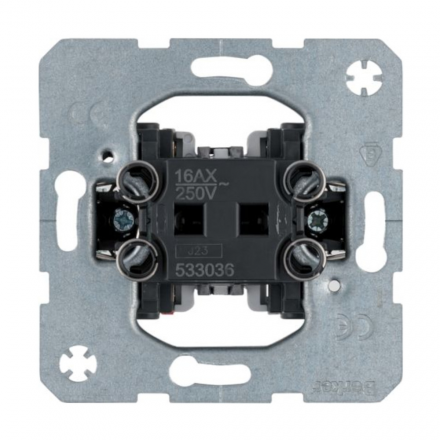 BERKER one.platform Mechanizm łącznika schodowego 1-klawisz QC 533036