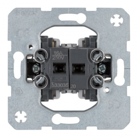BERKER one.platform Mechanizm łącznika żaluzjowego 2-klawisze 53303520