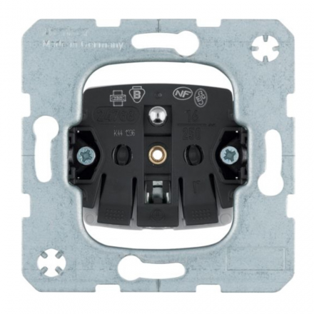 BERKER one.platform Mechanizm gniazdo pojedyncze Z/U z. samozaciski 396874