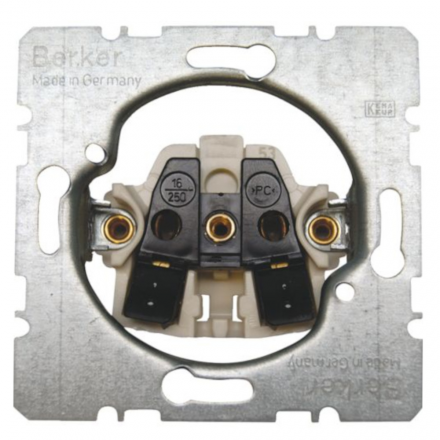 BERKER one.platform Mechanizm gniazdo pojedyncze b/U samozaciski 396161