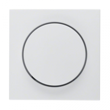 BERKER one.platform B.Kwadrat Płytka ściemniacza biała 5311378989