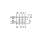 GACIA Wyłącznik różnicowoprądowy PR8NM 4P 40A 30mA AC