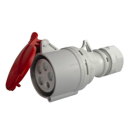 SEZ Gniazdo przenośne 5P 32A 400V IP44 ISN 3253