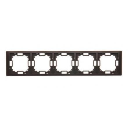 SIMON BASIC Ramka pięciokrotna biała BMR5/11