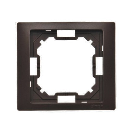 SIMON BASIC NEOS Ramka pojedyncza czarny mat BMRC1/49