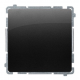 SIMON BASIC Wyłącznik łącznik pojedynczy do ramki czarny mat BMW1.01/49