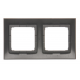 SIMON 54 Ramka podwójna antracyt DR2/48