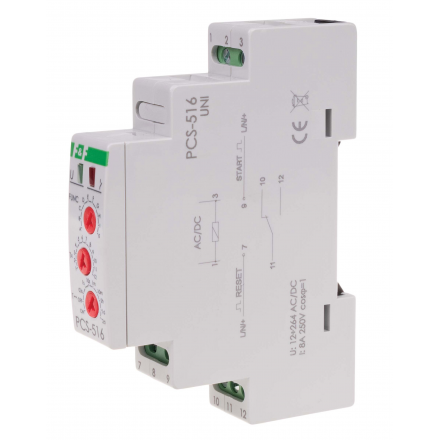 F&F Przekaźnik czasowy 10 funkcji PCS-516 UNI