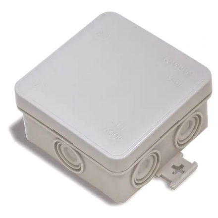 FAMATEL MiniBox Puszka natynkowa 75x75x39 IP55 biała 3051