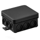 FAMATEL MiniBox Puszka natynkowa 85x85x39 IP55 czarna 3052-N