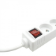 ECOLIGHT Przedłużacz 5-gniazdowy z wyłącznikiem z/u 16A 230V~ biały 3m