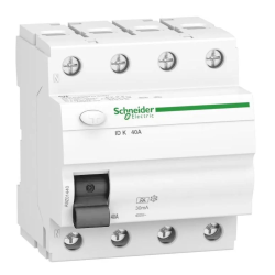 SCHNEIDER Wyłącznik różnicowoprądowy 4P 40A 30mA typ A IDK A9Z01440