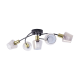 STRUHM Lampa kinkiet AYRA 5xE14 230V czarno-złota 04961