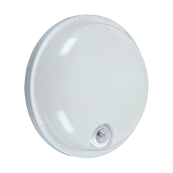 STRUHM Plafoniera hermetyczna LED ELIAS C PIR 20W WHITE NW 230V biała 04812