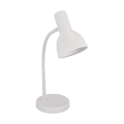 STRUHM Lampka biurkowa SANTIAGO E27 230V biała 04627