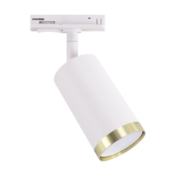 STRUHM Oprawa szynowa OSLO TRA GU10 230V biała/złota 04929