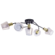 STRUHM Lampa kinkiet AYRA 5xE14 230V czarno-złota 04961
