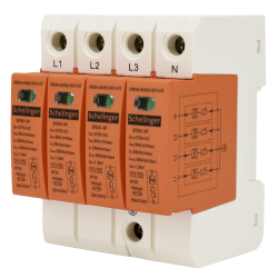 SCHELINGER Ogranicznik przepięć warystor 4P 5kA 275V AC B+C T1T2