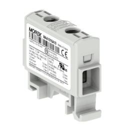 MOREK OTL Złączka szynowa gwintowa Al/Cu 1x1,5-16mm² szara MAA1016A10