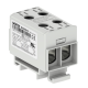 MOREK OTL Złączka szynowa gwintowa Al/Cu 2x1,5-50mm² szara MAA2050A10