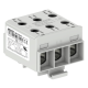 MOREK OTL Złączka szynowa gwintowa Al/Cu 3Px1,5-50mm² szara MAA1350A10