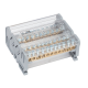 MOREK Moblock Blok rozdzielczy łączeniowy mostek 4P 2x35 + 4x35 + 7x6mm²+ 2x25mm² 125A MAB4125A18
