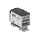 MOREK OJL Blok rozdzielczy łączeniowy mostek czarny 2x16 + 6x6mm² 80A MAB1080S10
