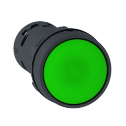 SCHNEIDER Przycisk 22mm zielony z samoprotem XB7NA31
