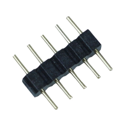 Elektro Złączka konektor 5 PIN 12mm do taśm LED wielokolorowych 100 szt.