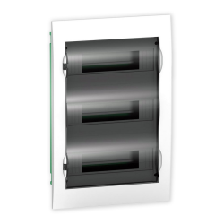 SCHNEIDER Skrzynka rozdzielnica podtynkowa 3x12 drzwi transparentne EZ9E312S2F