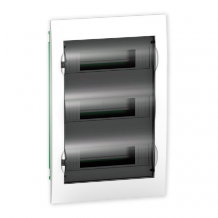 SCHNEIDER Skrzynka rozdzielnica podtynkowa 3x12 drzwi transparentne EZ9E312S2F