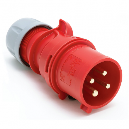 PCE Wtyczka siłowa przenośna IP44 32A 4P 400V 024-6