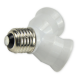 EcoEnergy Adapter rozgałęźnik E27 na 2xE27 do żarówek LED